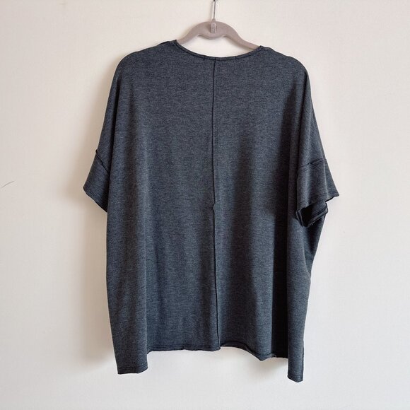 Three Bird Nest On the Go V Neck Essential Tee | Loose Fit - Picture 2 of 7